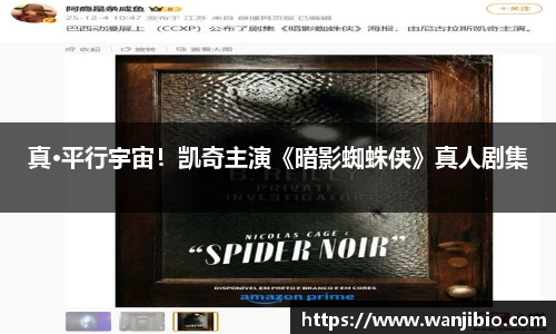 真·平行宇宙！凯奇主演《暗影蜘蛛侠》真人剧集